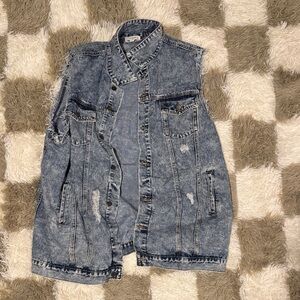Umgee Blue Denim Vest